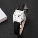 Women's Watch Fashion Small Arabic Quartz Watches Leather Band Wristwatches